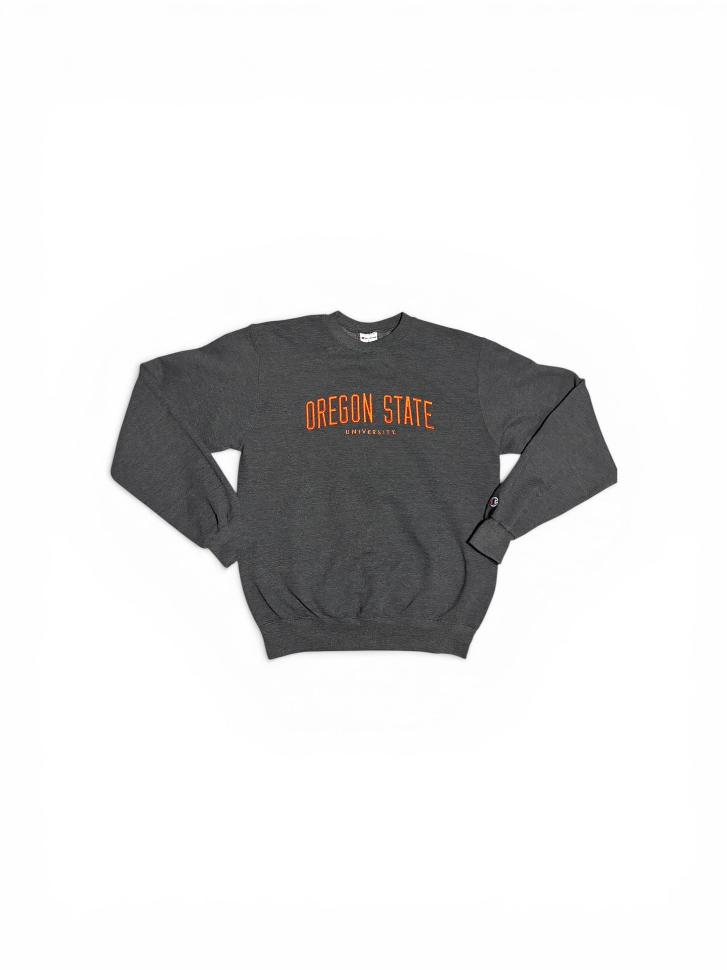 Oregon State Crewneck Champion Sweater (Grey) - Mens S