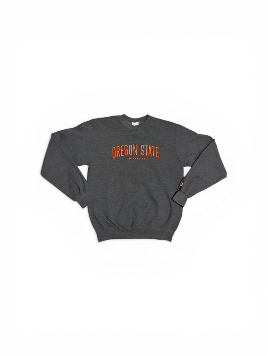 Oregon State Crewneck Champion Sweater (Grey) - Mens S